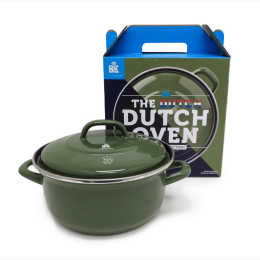 2.5 Quart Dutch Oven - in Green - MINOR Cosmetic Blemishes