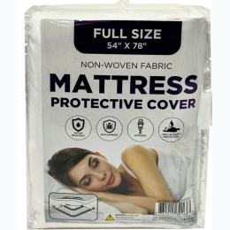 54" x 78" Non-Woven Fabric Mattress Protective Cover - Full Size