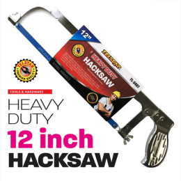 12" Heavy Duty Hacksaw With Steel Handle