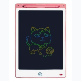 Kids 12" LCD Writing Tablet, Colorful Doodle Board - 2 Color Options
