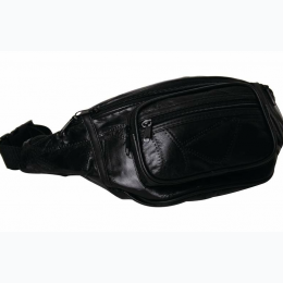 Maxam® Italian Mosaic™ Genuine Lambskin Leather Belt Bag