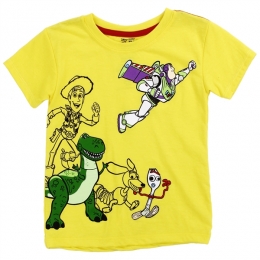 Toddler Boy's TOY STORY T-Shirt in Yellow
