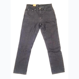Men's Northwest Wood Flannel Lined Denim Jeans in Charcoal