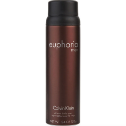 EUPHORIA by Calvin Klein Body Spray for Men - 5.4 oz