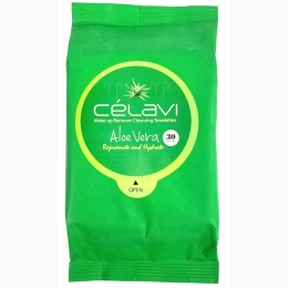 Celavi Cleansing Towelettes - Aloe Vera