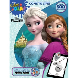 Color Play Frozen Sticker Activity Book - Over 300 Stickers