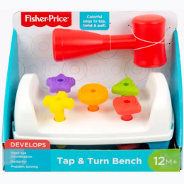 Fisher Price Tap & Turn Bench