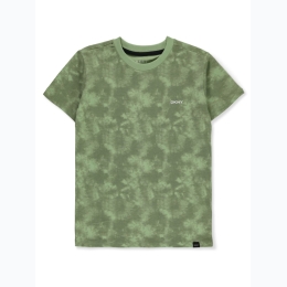 Boy's DKNY Two-Tone Olive Tie Dye T-Shirt