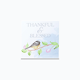 "Thankful" Inspirational Table/Wall Décor