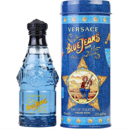 Blue Jeans EDT Spray for Men by VERSACE -2.5oz.