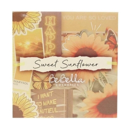 Sweet Sunflower 16 Color eyeshadow Palette by Be Bella Cosmetics