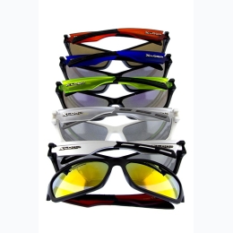 Men's X-Loop Comfort Sport Sunglasses w/ Rubber Resting Arms - 5 Color Options