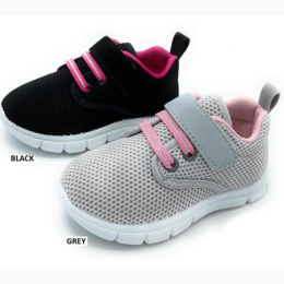 Baby Girl's Sneaker with Velcro Enclosure - 2 Colors
