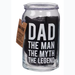Beer Glass with Sock Set - Dad Legend