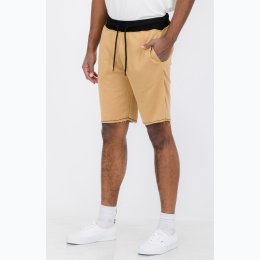Men's Raw Cut Sweat Shorts - 3 Color Options