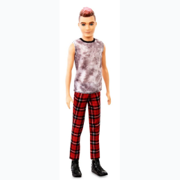 Barbie Ken Fashionista - Red Plaid Pants