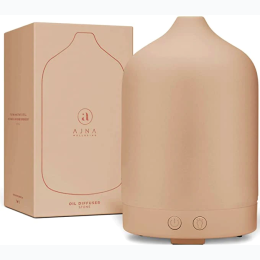 Ajna 100ml Humidifier & Essential Oil Diffuser w/ Ionic Technology in Sand