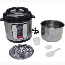Precise Heat™ 6.3Qt. Electric Pressure Cooker –Stainless Steel Inner Pot