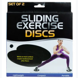 Sliding Exercise Discs - Colors Vary