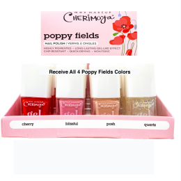 Cherimoya 4pc Nail Polish Collection - Poppy Fields
