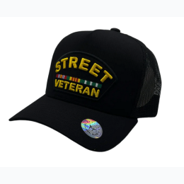 Men's Street Veteran Trucker Hat - 3 Color Options