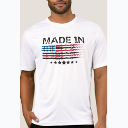 Unisex MADE IN Short Sleeve Tee Shirt - 3 Color Options