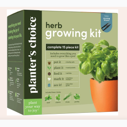Planter's Choice Organic Herb Growing Kit w/ Pruning Shears - 15pc Kit
