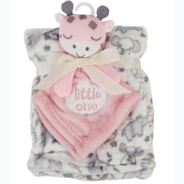 Plush Baby Blanket and Snuggler - Little One