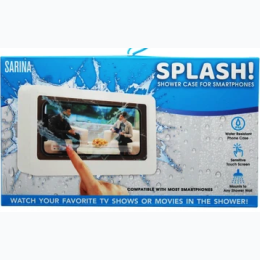 Sarina White Splash! Shower Case for Smartphones