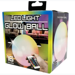 Glow Ball Color Changing Light with Remote