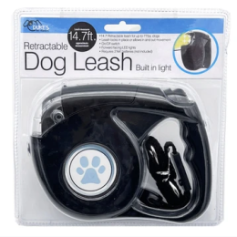 14.7" Retractable Dog Leash with LED Light