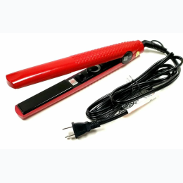 Style House 1.25″ Professional Styling Iron Hair Straightener & Curler in Red