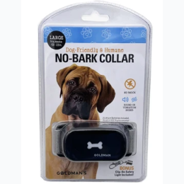 Goldman's Dog Friendly No-Bark Collar in Size Large
