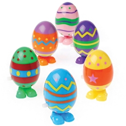 Wind Up Easter Eggs - Colors Will Vary