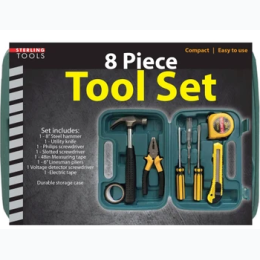 8 Piece Tool Set in Box