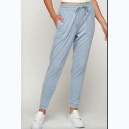 Women's Loop Terry High Rise Jogger Pant in Slate Blue