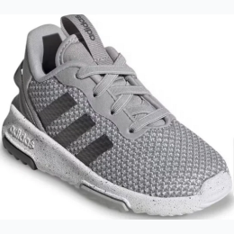 Kid's adidas Racer TR 2.0 Running Shoe in Grey - Size 5.5