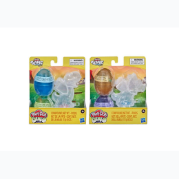 Play-Doh Slime Hydro Glitz Dino Crew Eggs & Bones Mold - Styles Vary
